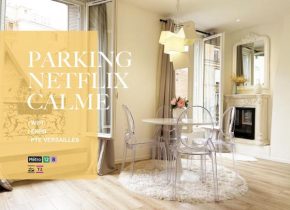 Appartement Design&Nouveau, ParisExpo Pte-de-Versaille, Parking&Netflix